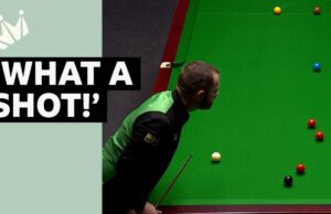 Campeonato mundial de billar: Mark Allen hace un tiro impresionante durante 147 descanso