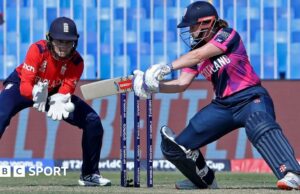 Escocia venció a Tailandia por 58 carreras en la calificación de la Copa Mundial Femenina