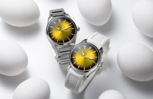 H. Moser y CIE Pioneer Center segundos Solny-Side Up Watch