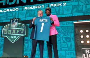 2025 Grados de draft de la NFL para la ronda 1: Jags gane A+ para el movimiento de Travis Hunter, los gigantes obtienen C- para Jaxson Dart Pick