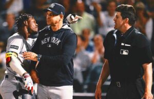 Jazz Chisholm Jr. explota a Ump después de la expulsión de la victoria 6-3 de los Yankees sobre los rayos