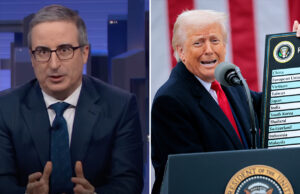 John Oliver aborda el fiasco arancelario de Trump durante 'la semana pasada esta noche'