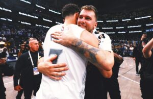 Las emociones de Luka Doncic estaban en exhibición en su regreso de los Mavs, al igual que su dominio