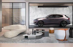 Colección de muebles de Giorgetti x Maserati