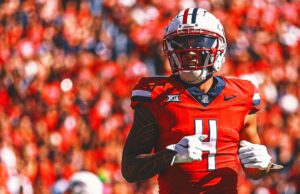 Arizona WR Tetairoa McMillan se reunió con 8 equipos, programado para 3 visitas más