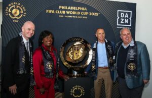 Las águilas dan la bienvenida a la FIFA a Lincoln Financial Field antes de la Copa Mundial de Clubes 2025