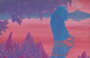 En pinturas míticas, Anna Ortiz evoca la extraña de las tierras fronterizas – Colosal