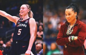 2025 Torneo femenino de la NCAA: Juego de título de UConn-South Carolina en curso