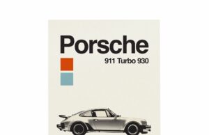 Póster Porsche 911 Turbo 930
