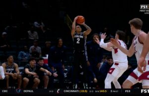 Malik Mack drena un embrague de 3 puntos para ayudar a sellar la victoria de Georgetown sobre el estado de Washington