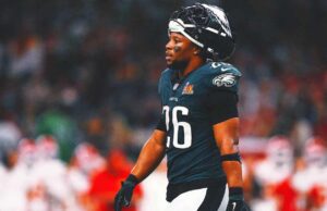 Saquon Barkley continúa con 'calientes' y demuestra que es humano después de todo