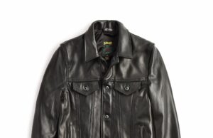 Chaqueta de estilo de jean schott