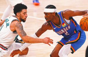 Thunder completa la segunda victoria de regreso más grande en la historia de los playoffs de la NBA