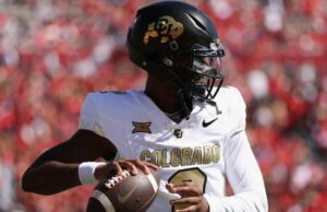 Shedeur Sanders Pro Day: la seguridad de los Jets toma un golpe en QB para hacer una bola de bola, mientras que Giants WR lo defiende