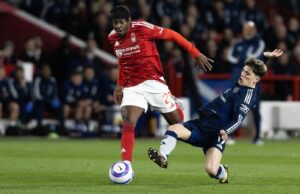 N bosque 1 – 0 hombre utd
