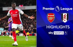 ¡Está de vuelta! Saka se mete siete minutos a regreso como Arsenal Edge Fulham