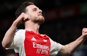 La declaración del Arsenal vine contra el Real Madrid inspirado en el brillante Declan Rice y el valiente Myles Lewis-Skelly | Noticias de fútbol