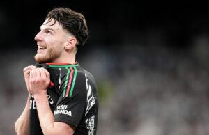 Arsenal: Declan Rice se une a la élite con clase magistral contra el Real Madrid en la Liga de Campeones | Noticias de fútbol