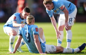 Erling Haaland: Man City Forward descartó hasta siete semanas con lesiones en el tobillo | Noticias de fútbol