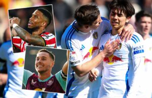 Carrera de promoción del campeonato: Leeds Slip continúa mientras Burnley se hace cargo | Noticias de fútbol