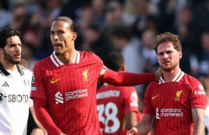 El jefe del Liverpool, Arne Slot, juega errores defensivos después de que los Rojos pierden en Fulham por la primera derrota de la liga desde septiembre | Noticias de fútbol