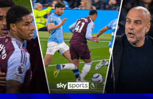¡DRAMA! ¡Man City fume sobre la penalización de Villa como Rashford niveles desde el lugar!