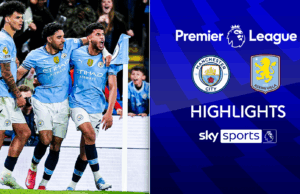 ¡Escenas! ¡Nunes anota ganador de 94 minutos para Man City contra Villa!