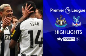 ¡La máquina de Newcastle ruge cuando el palacio envía cinco goles!