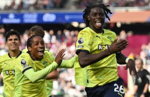 West Ham 1 – 1 Southampton