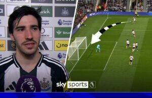 Disparo o una cruz? ¡El ganador 'extraordinario' de Tonali anota contra Brentford!
