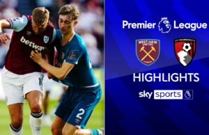 Bournemouth se celebró en West Ham pero aún en busca de Europa