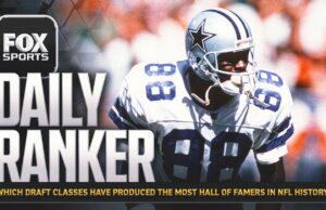 ¿Qué clases de draft han producido la mayoría del Salón de la Fama en la historia de la NFL?