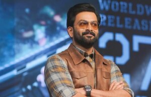 Prithviraj Sukumaran recibe un aviso del departamento de impuestos sobre la renta