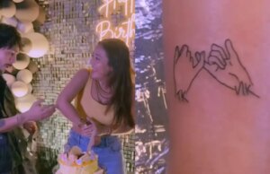 Neha Kakkar indica las iniciales de Tony Kakkar en su brazo en medio de la grieta con la hermana Sonu