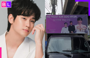 En medio del escándalo de citas de Kim Sae Ron, los fans leales de Kim Soo Hyun parque Camión de apoyo fuera de su edificio de agencia Lectura …