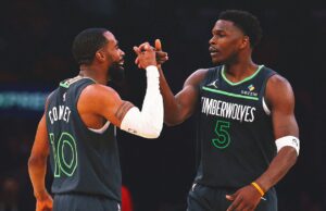 Timberwolves Rout Lakers En el primer partido de la serie, superar los 37 puntos de Luka Doncic