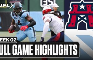 Houston Roughnecks vs. Arlington Renegades destacados | Liga de Fútbol Unido