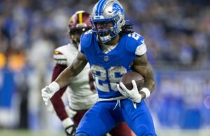 Brad Holmes: Jahmyr Gibbs puede llevar una carga completa, esta configuración prolongará su longevidad