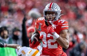 RB Treveyon Henderson visitará a Bengals esta semana