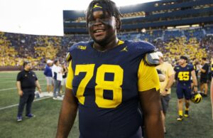 Delfins Draft Michigan DT Kenneth Grant en el número 13