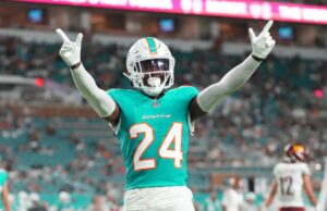 Dolphins GM Chris Grier: Este es un gran año para Cam Smith