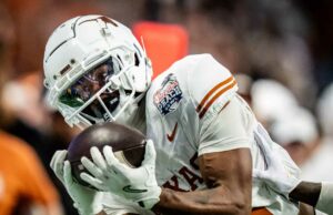 Texas WR Matthew Golden visitará a Cowboys el jueves