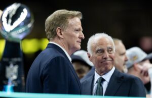 Roger Goodell: Banear empujar y sacar a los jugadores más allá del empuje de Tush tiene sentido