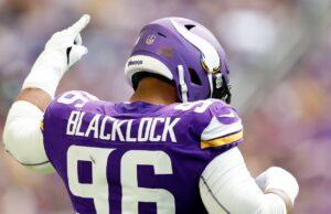 Lanzamiento de los Gigantes DL Ross Blacklock