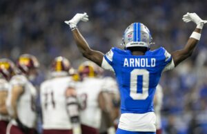 Terrion Arnold honra a Khyree Jackson con Switch al No. 6