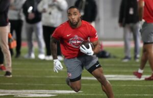 Ohio State RB Treveyon Henderson visitó Cowboys, Panthers