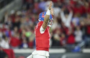 Jaxson Dart, Mykel Williams está fuera de la lista de los asistentes de draft esperados