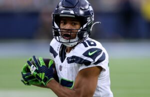 Tyler Lockett dice que ha firmado con los Titanes
