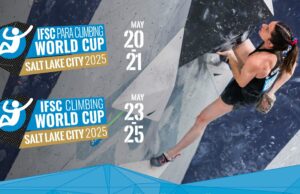 Entradas ahora a la venta para las Copas Mundiales de escalada en SLC