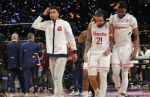 La mejor oportunidad de Houston en un campeonato de la NCAA se escapa en derrota ante Florida en el juego de título nacional